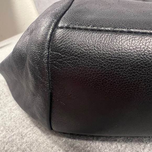 NWT Hillard & Hanson Lambskin Full Zip Leather Jacket Sz M Moto Goth Punk Grunge - Picture 9 of 9